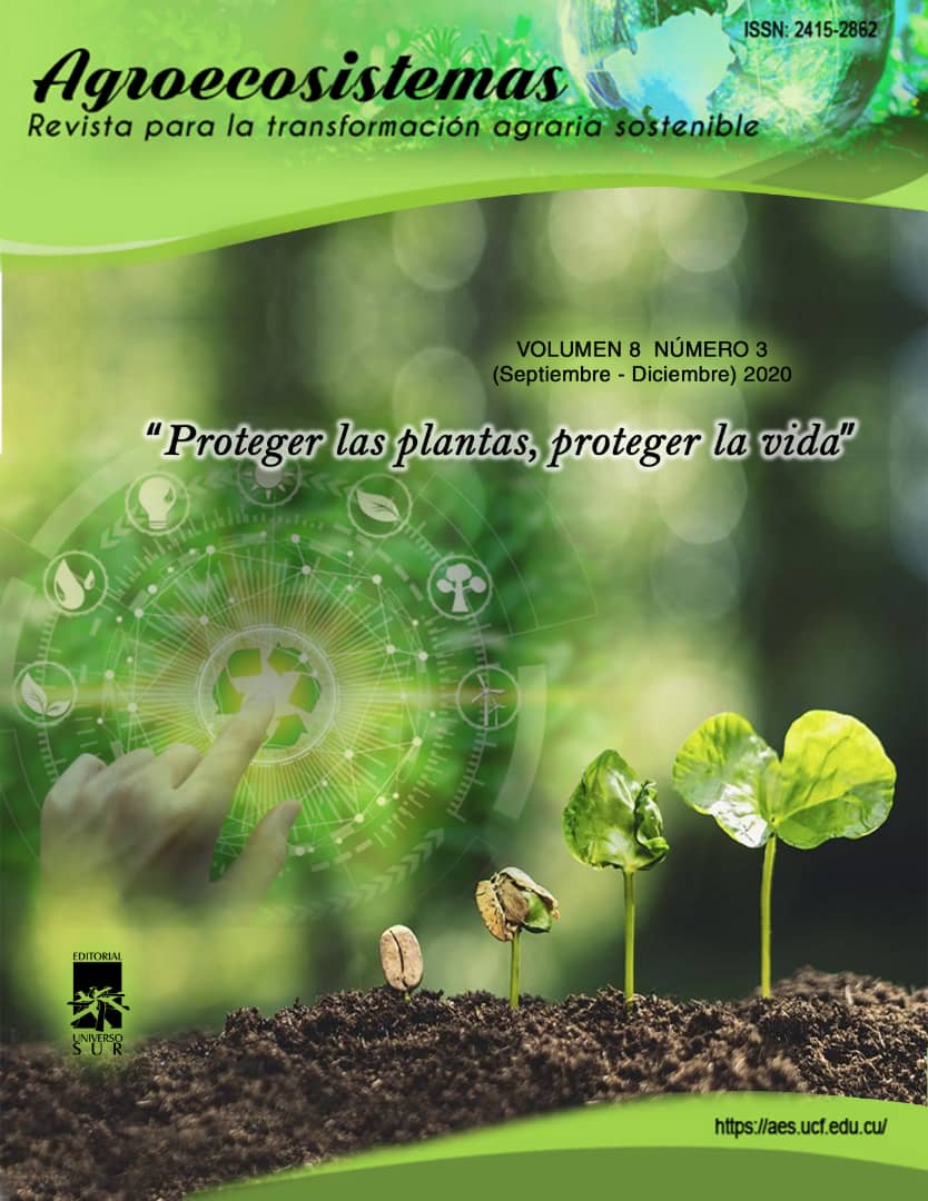 					Ver Vol. 8 Núm. 3 (2020): Proteger las plantas , proteger la vida (septiembre-diciembre)
				